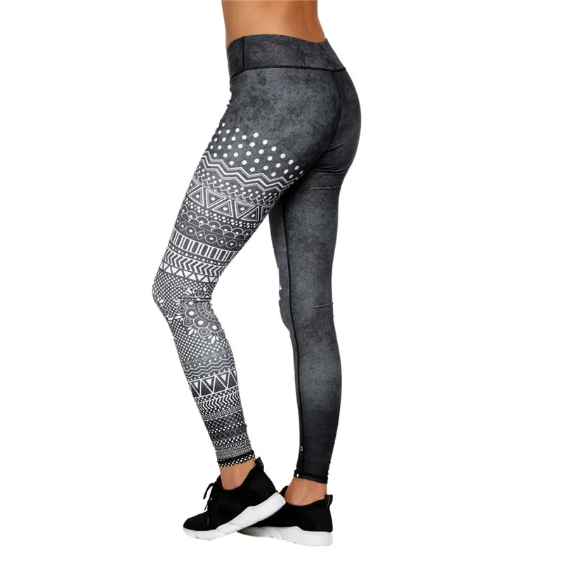 Женские Леггинсы для йоги занятий фитнесом спортом бега женщин Колготки с