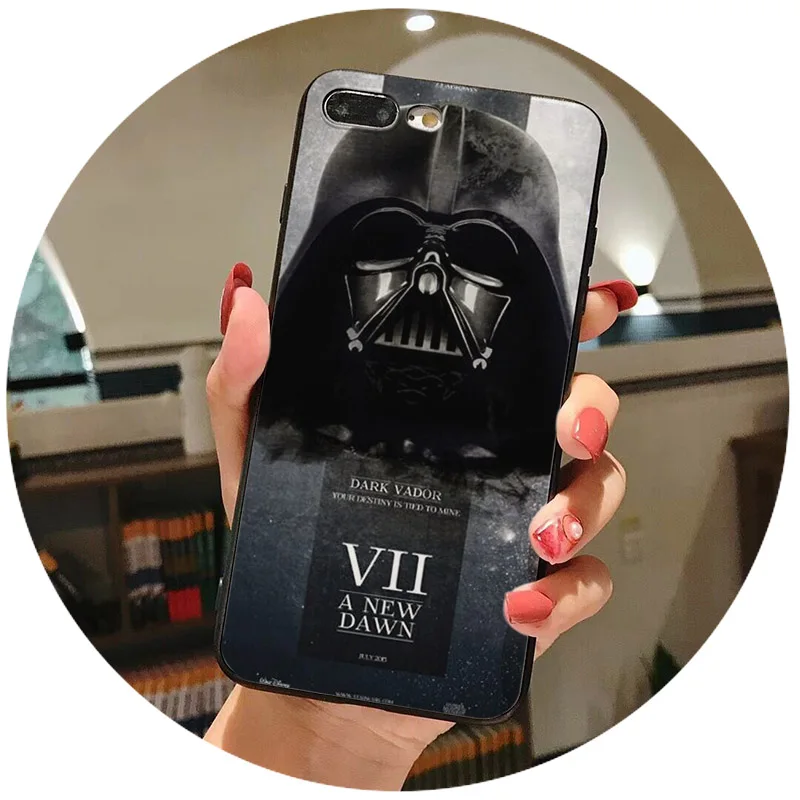 Мягкий ТПУ чехол для телефона Darth Vader Star Wars iPhone 5 6 6s 7 8 Plus 5s SE X Xs Max Xr силиконовый s |