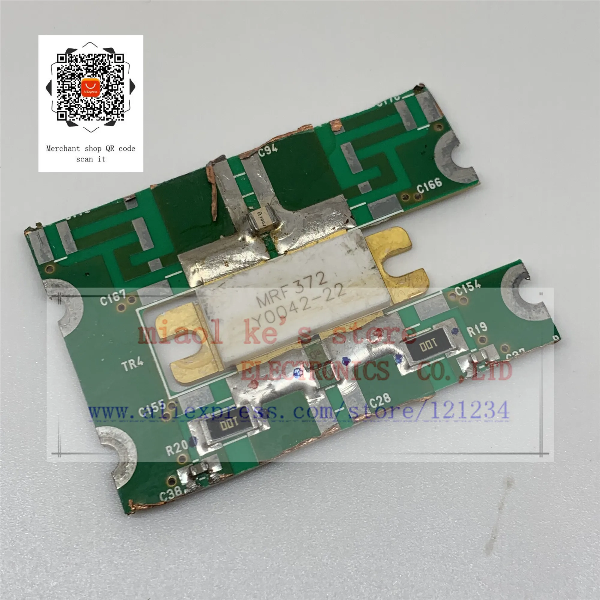 

[Используется] MRF372 MRF372R3 MRF372R5 [ 68 в 2X500mA 180 Вт 470-860 МГц чехол 375G-04] -бывший в употреблении транзистор с платой ПК.