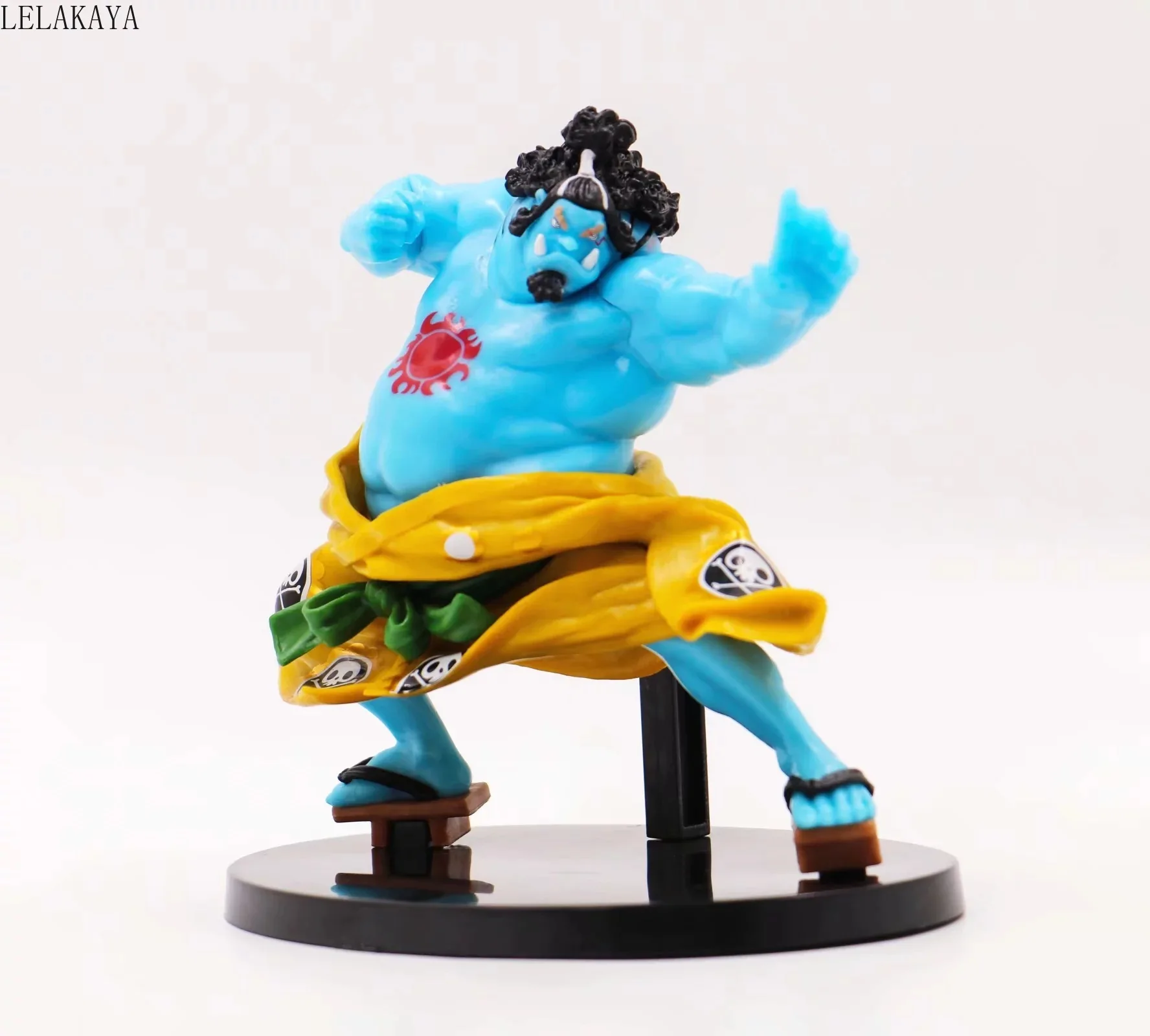 

1PCS Japanese Anime One Piece Jinbe The Grandline Men 15th Edition Vol.2 Usopp 16CM 1/7 Scale PVC Action Figure Model Toys