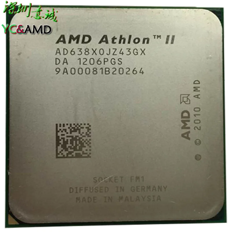 Бесплатная доставка AMD X4 638 Quad-Core FM1 2.7 ГГц 4 МБ 65 Вт процессор шт X4-638 (рабочая 100%)