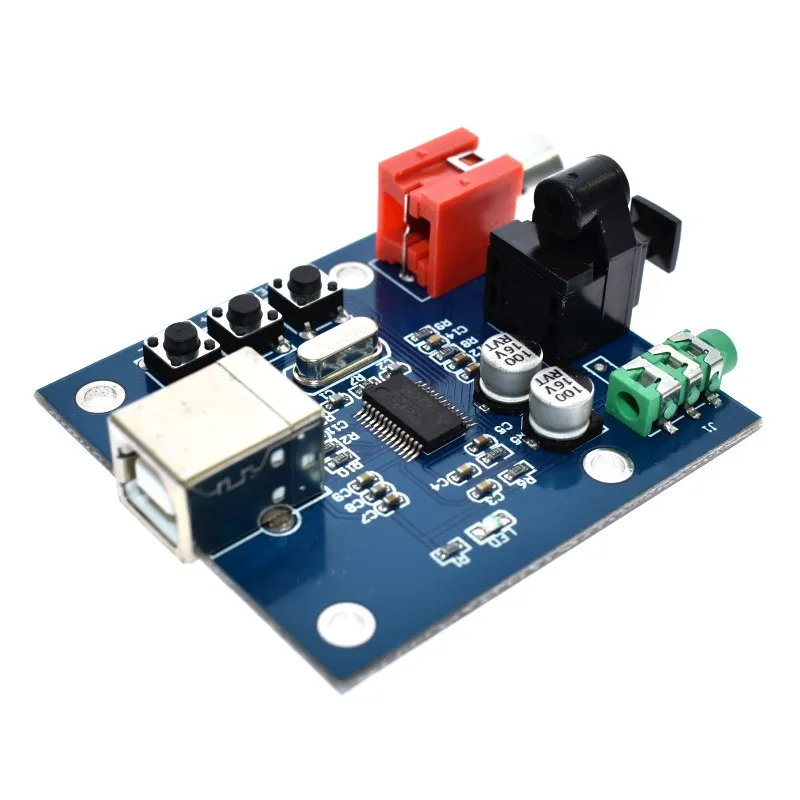 PCM2704 USB DAC Power волоконно оптический коаксиальный аналоговый выход для Raspberry Pi Raspbian