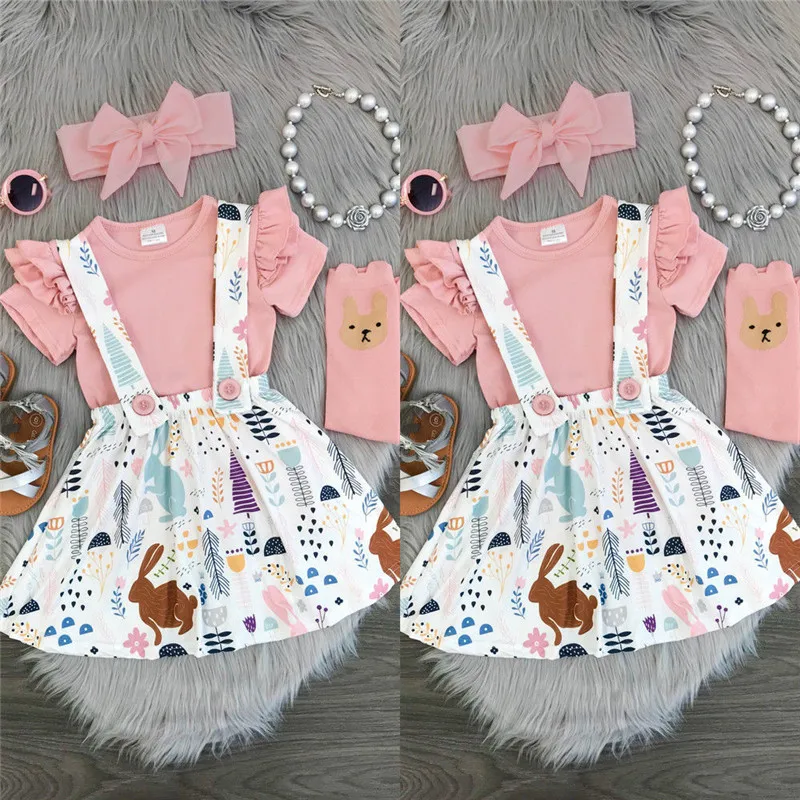 Kids Baby Girl Princess Tops+Tutu Dress Outfits Party Pageant Prom Clothes | Детская одежда и обувь