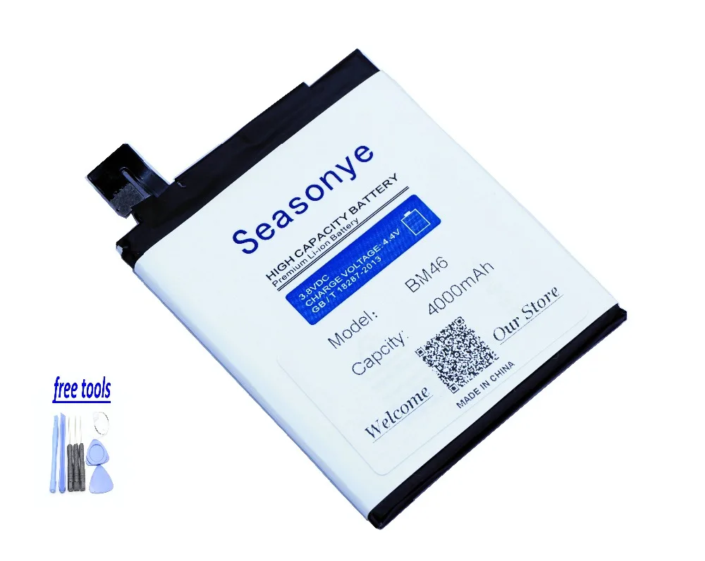 Seasonye BM 46/BM46 4000 мАч/15.4Wh литий-полимерный аккумулятор для сотового телефона +