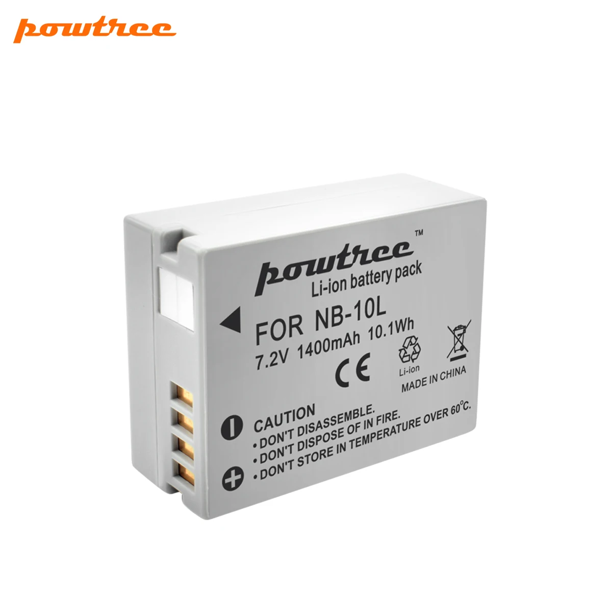 7,2 V 1400 мА/ч, NB-10L NB10L NB 10L батарейный блок для Canon G1X G15 G16 SX40HS SX50HS SX60HS SX40 SX50 SX60 HS Bateria