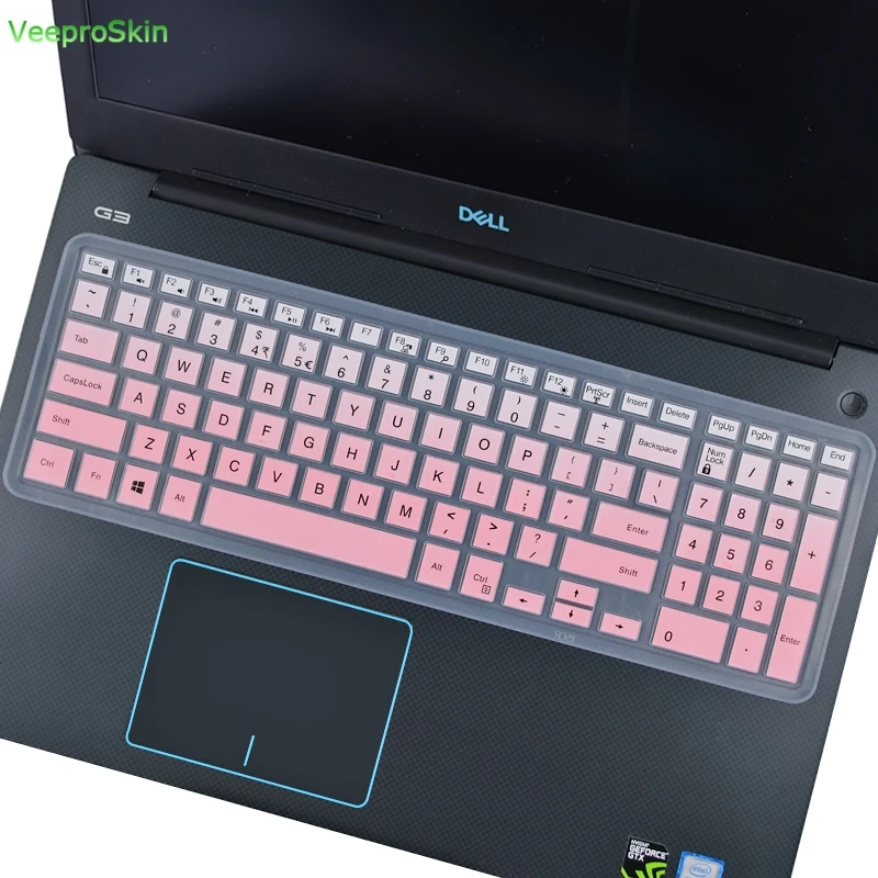 Для 15," Dell G7 7590 7588 15/G7 7790 3779 7790 17,3 дюймов игровой ноутбук силиконовый чехол для клавиатуры ноутбука защитная кожа