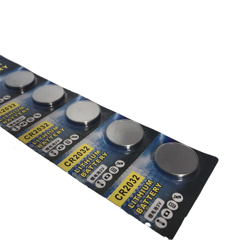 5 шт. CR2032 CR 2032 3V литий-ионная кнопочная монета батарея ECR2032 DL2032 BR2032 для дистанционного управления электронные часы Автомобильный ключ MP3