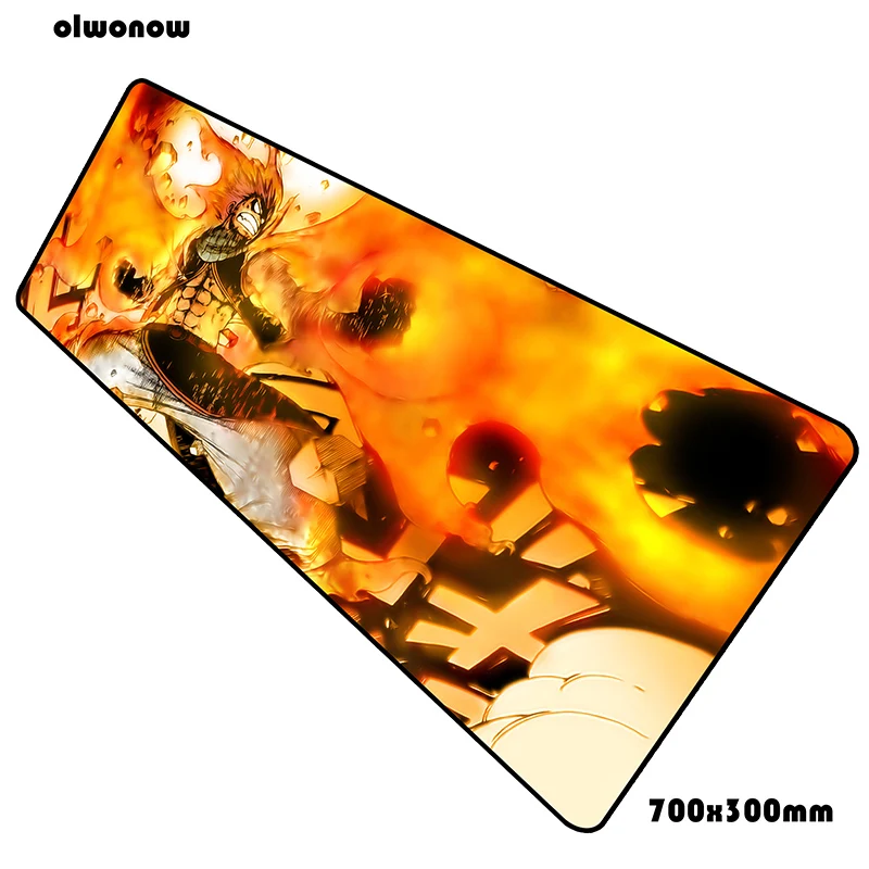 Size 700x300x2mm Сказочный Хвост коврик для мыши 70x30 см игровой коврик для мыши Аниме гелевый офисный коврик для ноутбука Настольный коврик под заказ padmouse games pc gamer коврики - Цвет: Size 700x300x2mm
