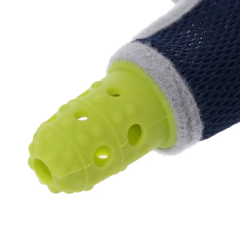 2020 New Baby Child Finger Guard Stop Thumb Sucking Wrist Band Nursing Mittens Teether Pacifier Newborn Dental Care | Мать и ребенок