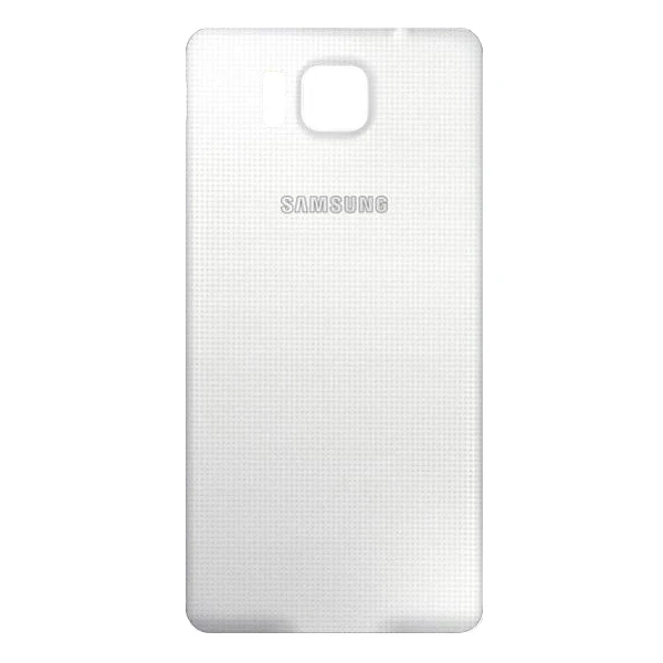 White Samsung оригинальная задняя крышка для задней крышки корпуса для samsung Galaxy Alpha G850Y G850K G850A G850F G850V G850 задняя крышка - Цвет: White