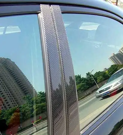 Панель дверного столба из углеродного волокна для BMW E60 5-series 530 M5 520 523 B309B |