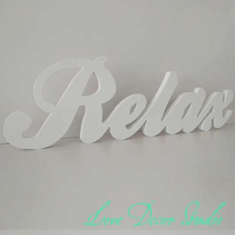 Free Shippingwedding decoration letters Custom3D Relax 3D Letters 15cm tall|letters 15cm|letter 3dletter |