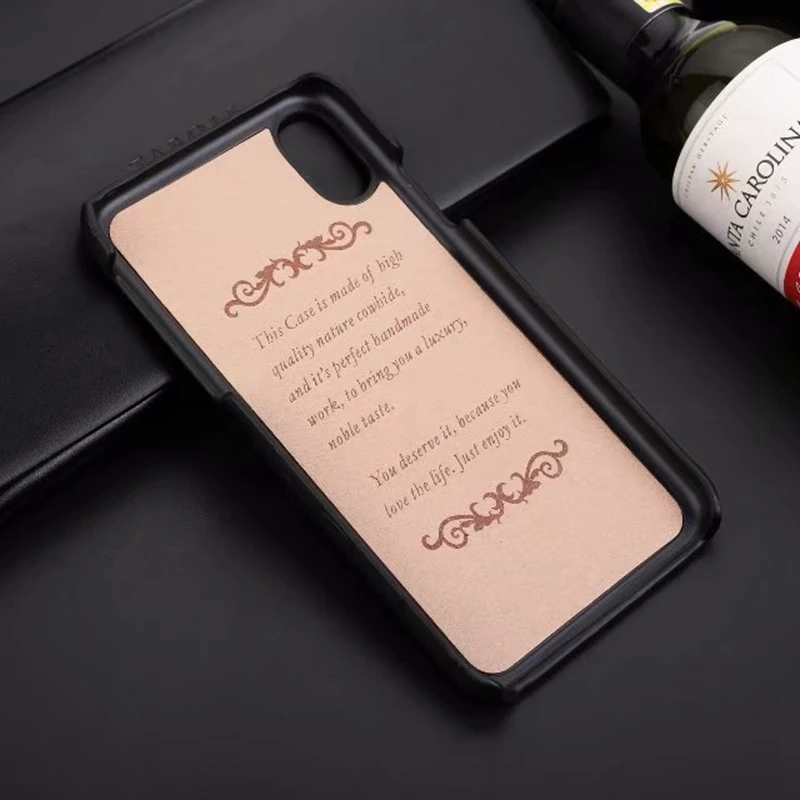 Чехол-накладка из натуральной кожи под крокодиловую кожу для iphone 7 8 чехол plus X |
