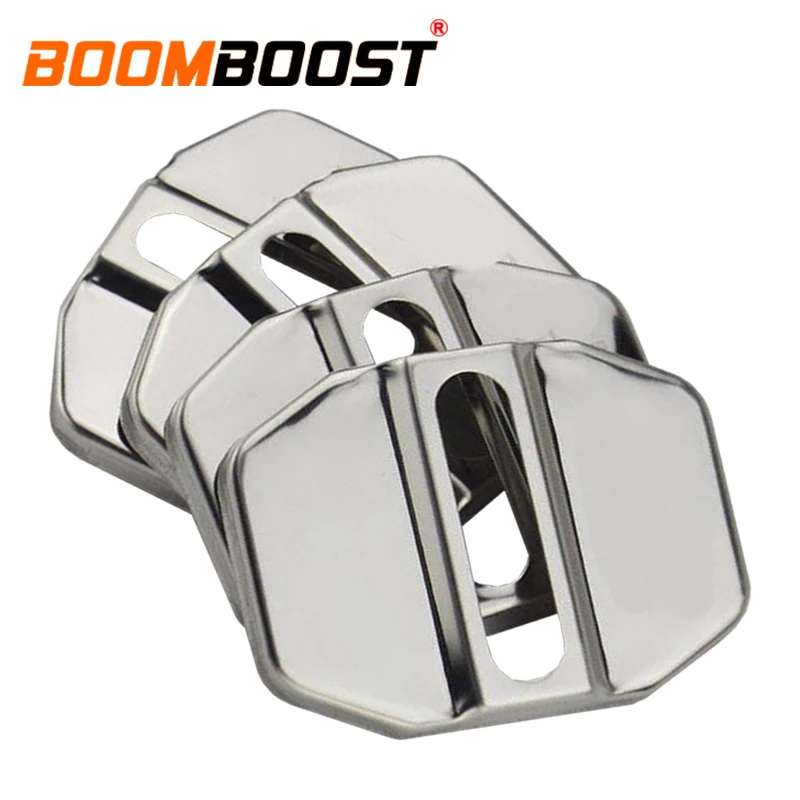 

4 шт./компл. Защита от ржавчины наклейки на двери из нержавеющей стали Пыленепроницаемая крышка замка двери автомобиля для Jeep Cherokee