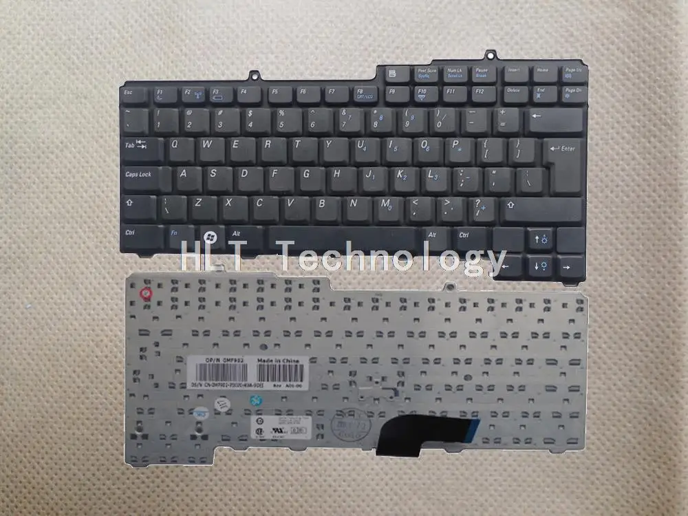 Оригинальная и новая черная BR Клавиатура для DELL Latitude D520 D520N D530 хорошая