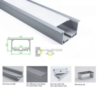 100 x 1m setslot linear flange led strip aluminium profile and recessed alu t shape led channel for wall or ceiling lamps