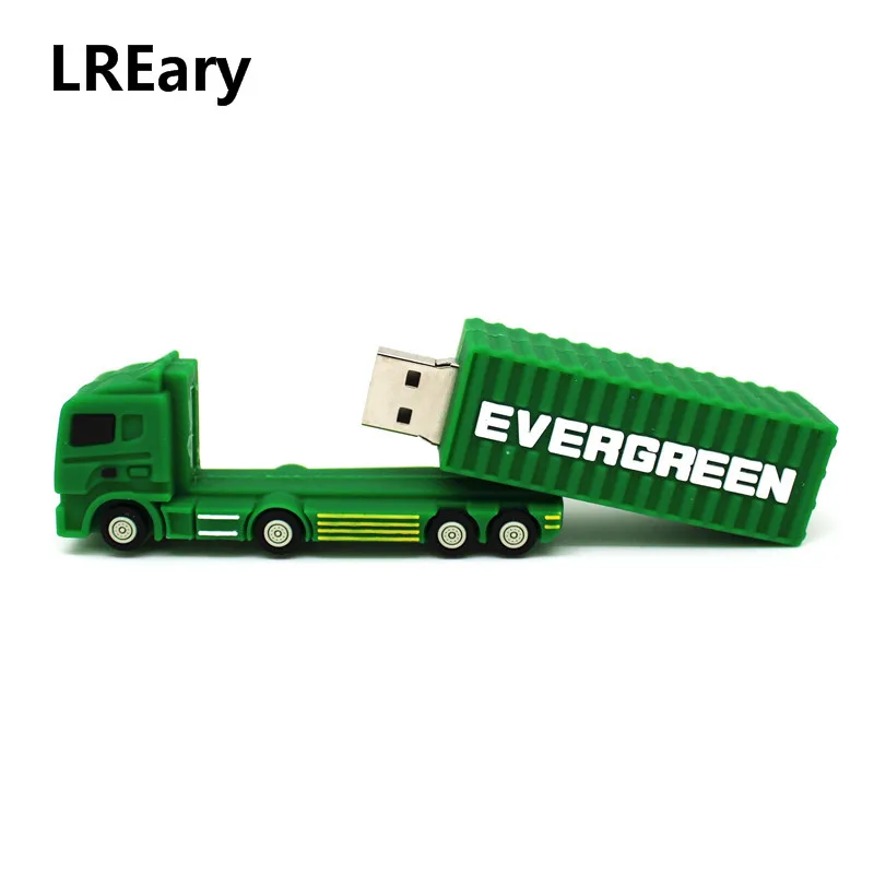 Творческий грузовой автомобиль модель USB флэш накопитель 128 МБ 4 ГБ флеш 8 16 32 64 Гб
