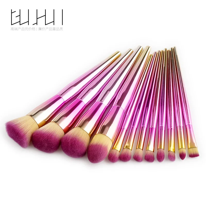 Cosmetic Beauty Make Up Eyeshadow Brush Set Pinceis De Maquiagem Pinceaux Maquillage Foundation | Красота и здоровье