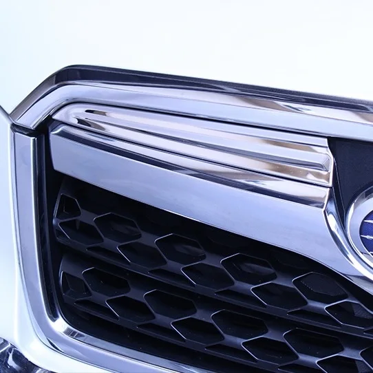 Передняя решетка из нержавеющей стали 2 шт. декоративная отделка для Forester 2013 2014 2015