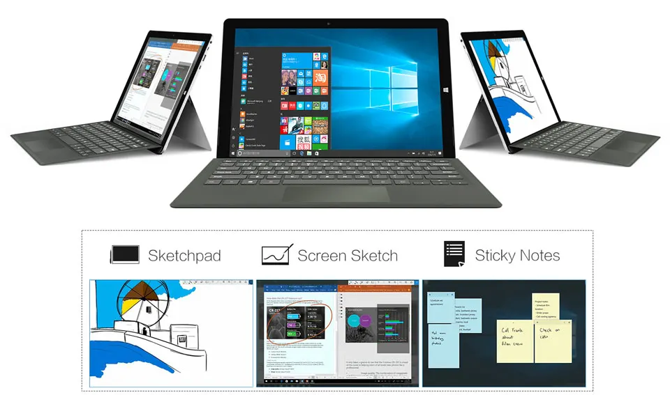 Clearence Teclast X5 Pro 8 Гб LPDDR3+ 256 ГБ SSD 12," USB 3,0 type-C Windows 10 Intel Kaby Lake Core 2 в 1 ультрабук планшетный ПК