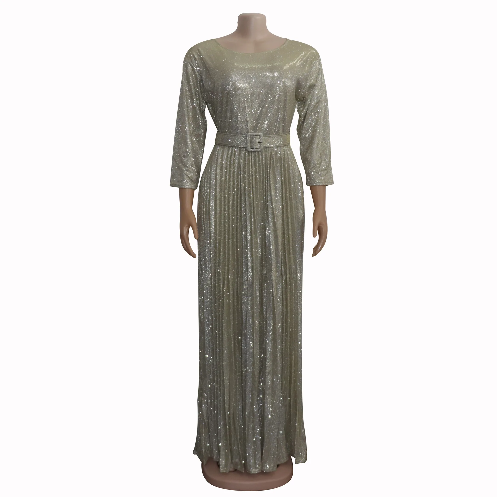 Женское длинное платье в африканском стиле большие размеры M-XL весна-осень 2019 |