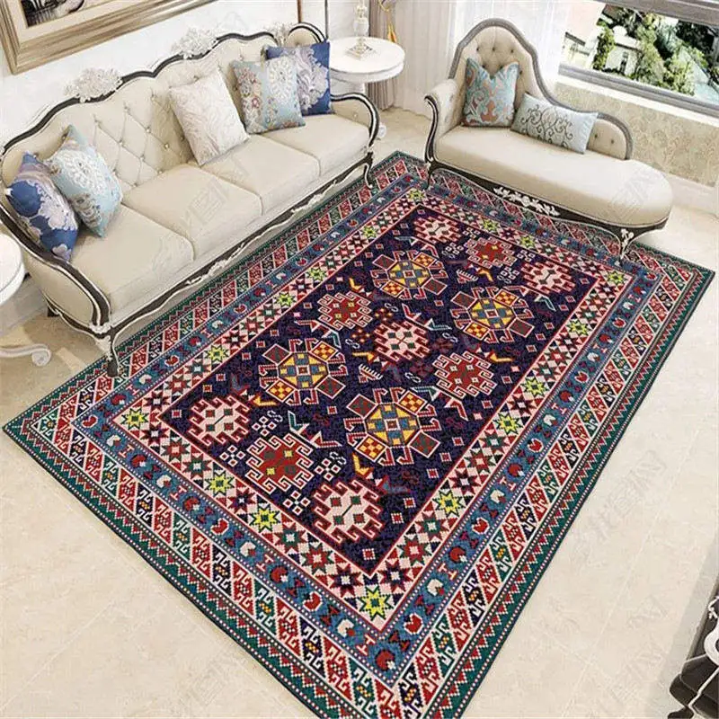 6 Американский стиль, Винтаж, 200x300 см, ковер для гостиной, спальни, Цветочный, для кабинета, большие ковры, ТАПИС, нескользящий, напольный, дверной коврик - Цвет: 6