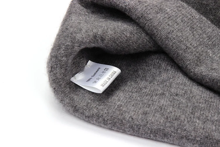 Осенне-зимняя Двусторонняя кашемировая большая шапка для отдыха мужчин и женщин