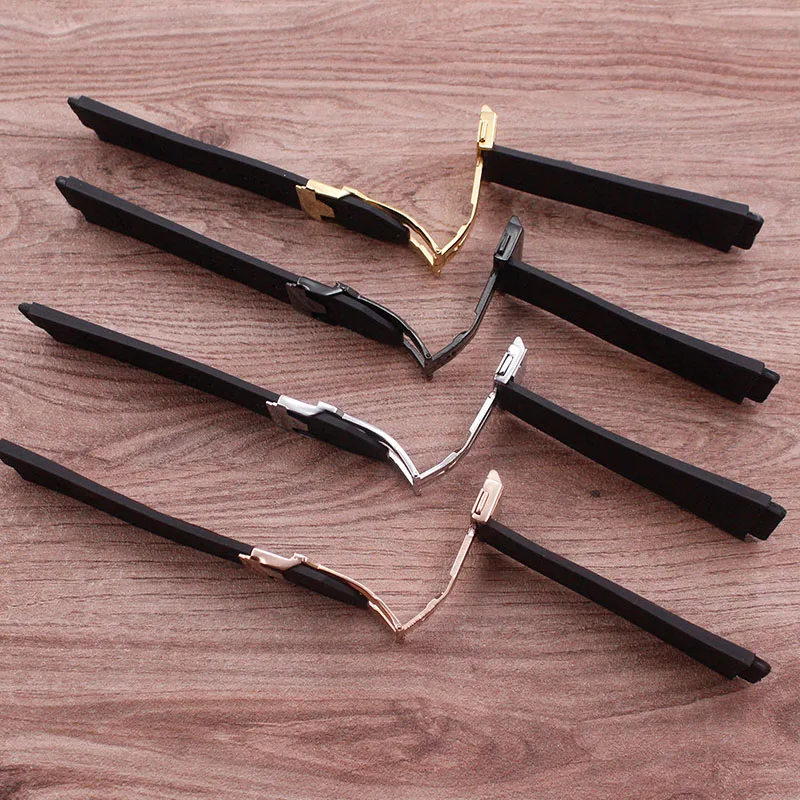 Аксессуары для часов Высокое качество кожа 25*19 мм резиновый ремешок Бабочка