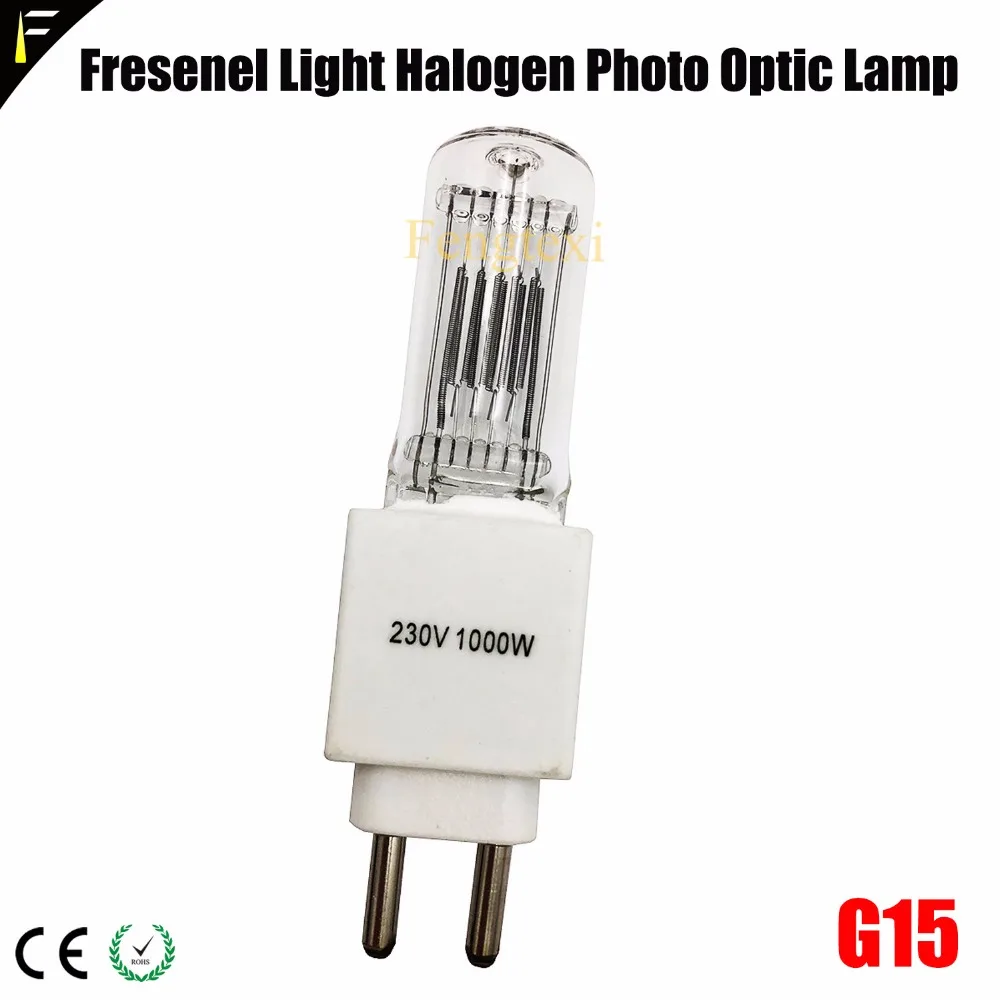 Кварцевая галогенная лампа FTL CP40 1000 Вт G22/G15 3200k для (пленочного/натриевого