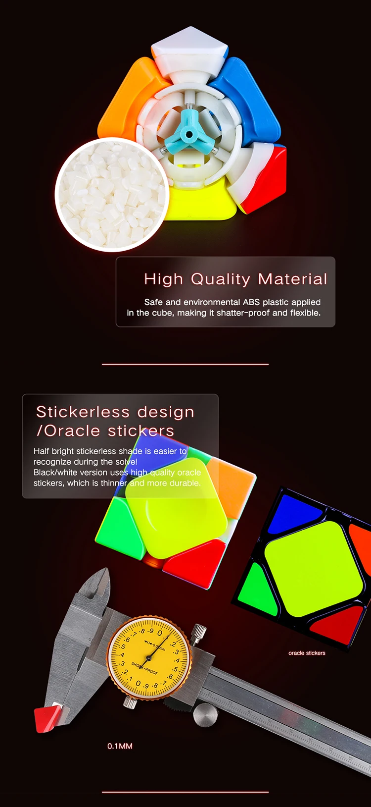 Moyu Aoyan M Магнитный магический куб головоломка Stickerless Cubo Magico Профессиональный скоростной куб обучающий игрушки для детей