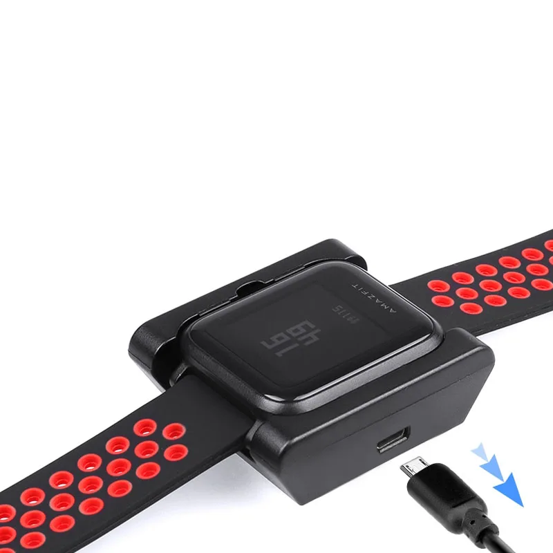 Смарт-часы USB док-станция зарядное устройство для Huami Amazfit Bip BIT PACE Lite Молодежная