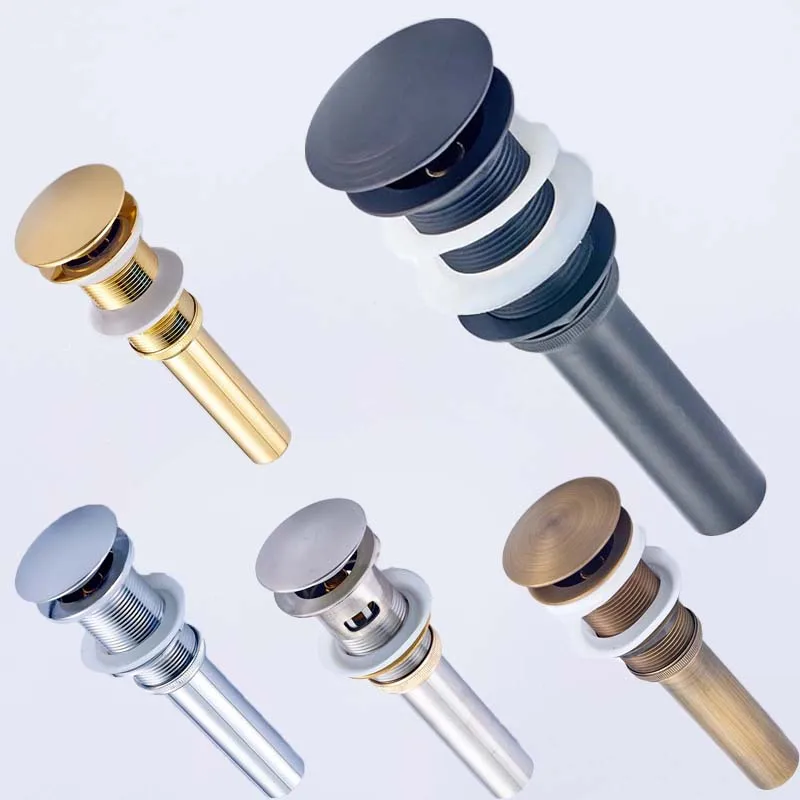 Бесплатная доставка раковина для ванной комнаты выдвижной слив 5 цветов