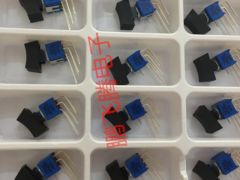 

Original new 100% TR46WW1000022 bend feet 6pin seesaw switch 2gear TR46 TR46WW horizontal rocker toggle switch