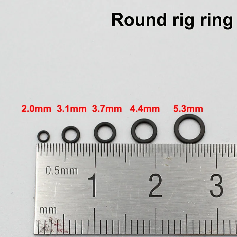 50PCS Carp Fishing Boilies Bait Connection Rig Ring Terminal End Tackle Accessory Method Feeder | Спорт и развлечения
