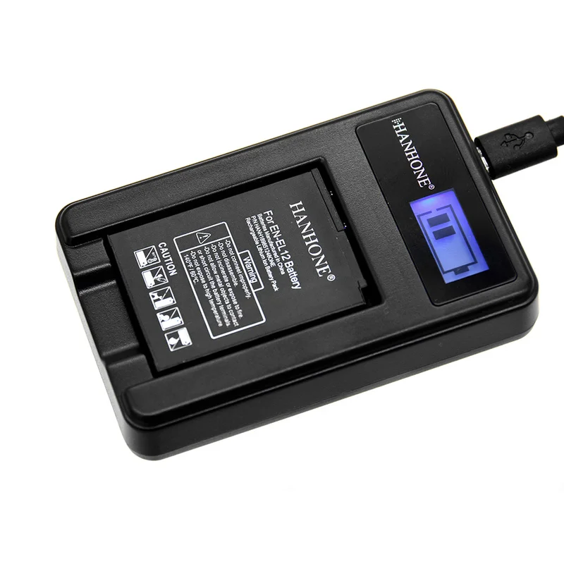 3 шт. аккумулятор на 1900 мАч и зарядное устройство USB с ЖК-дисплеем для Nikon Coolpix A900 AW100