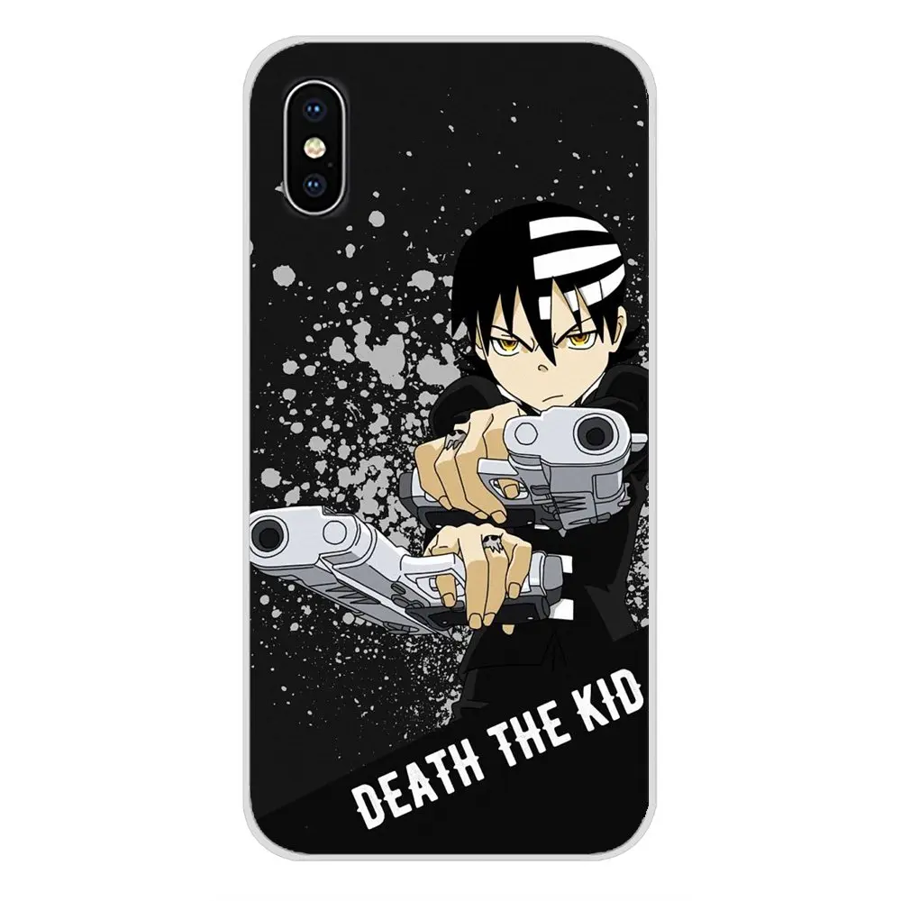 Силиконовые чехлы для телефонов мультяшный Пожиратель души death kid Apple iPhone X XR XS MAX 4