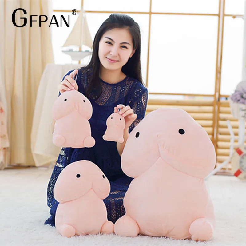 30-50cm Sexy Penis Plush Toys Pillow Soft Stuffed Funny Cushion Simulation Lovely Dolls Creative Gift for Kids Children Girl | Игрушки и