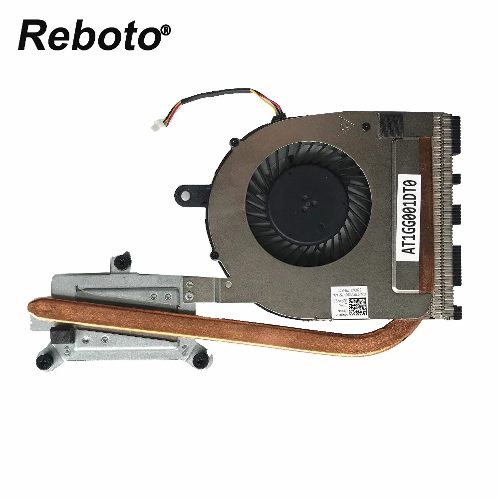 Новый охлаждающий вентилятор для ноутбука Dell 15 5559 с теплоотводом PN CN 02FW2C AT1GG001DT0