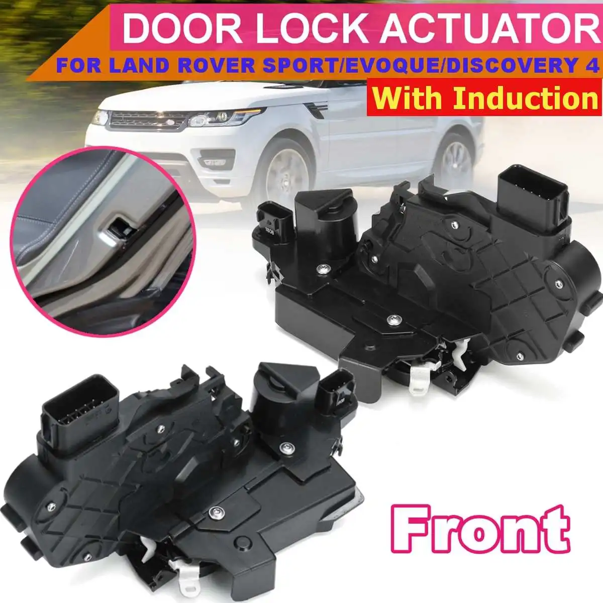 front left and right LR011277 LR014100 для Land Rover Range Rover Evoque LR2 LR3 LR4 - Цвет: front left and right
