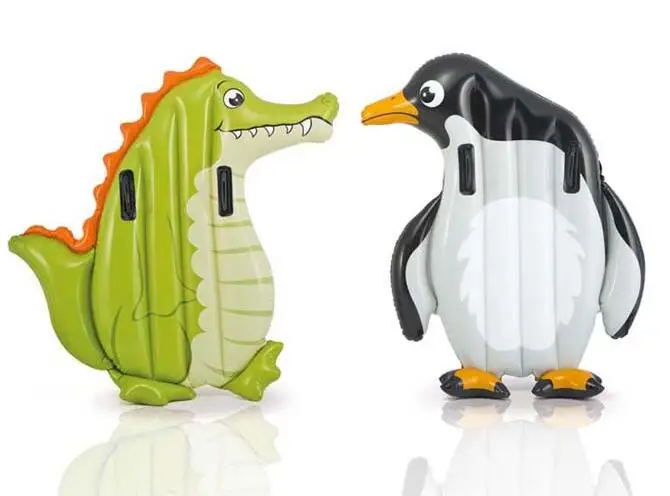 Летний игровой INTEX 58151 маленький поплавок с животными доска для рисования воды
