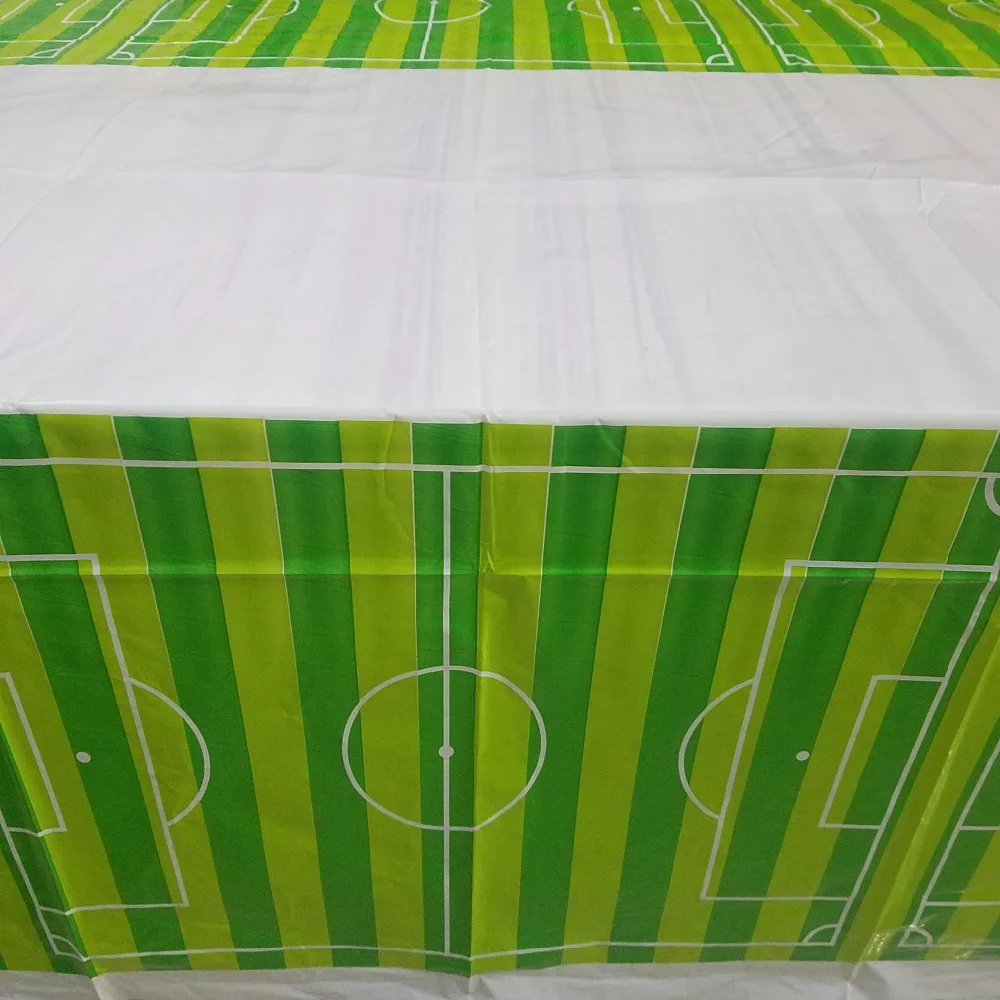 1 шт. одноразовая скатерть для Детского Футбола 180x108 см|tablecloths for parties|tablecloth party