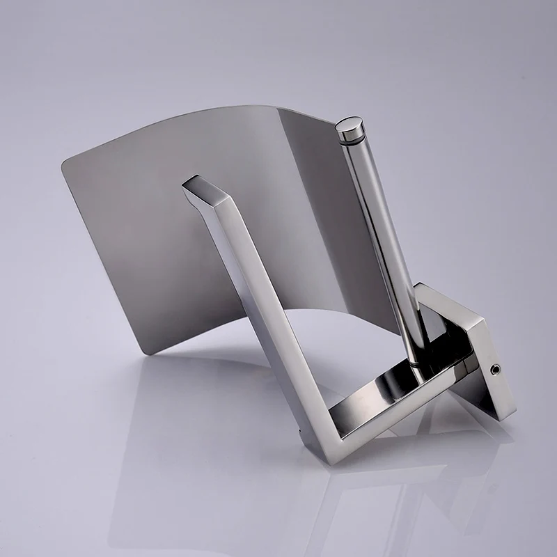 Aothpher 304 Нержавеющая Сталь Держатель Туалетной Бумаги с Крышкой Хром Закончил