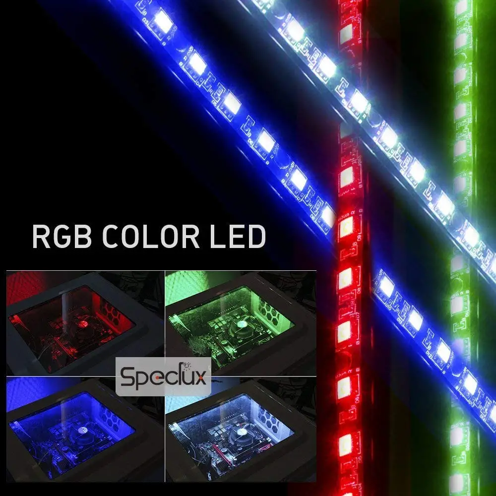 Светодиодная лента RGB-светильник из поликарбоната с магнитом 5050 SMD светодиодный
