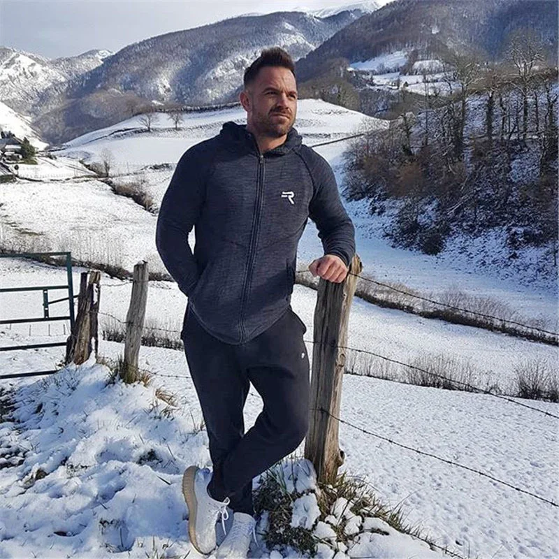 Спортивный костюм для мужчин спортивный бега трусцой s наборы фитнеса