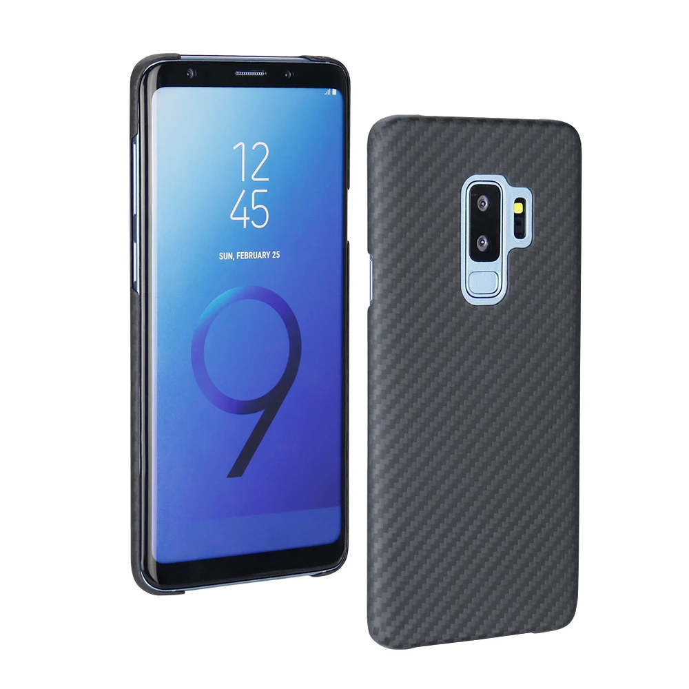 Mcase 2018 Новейший бизнес матовый арамидное волокно чехол для Samsung S9 Plus ультра тонкий