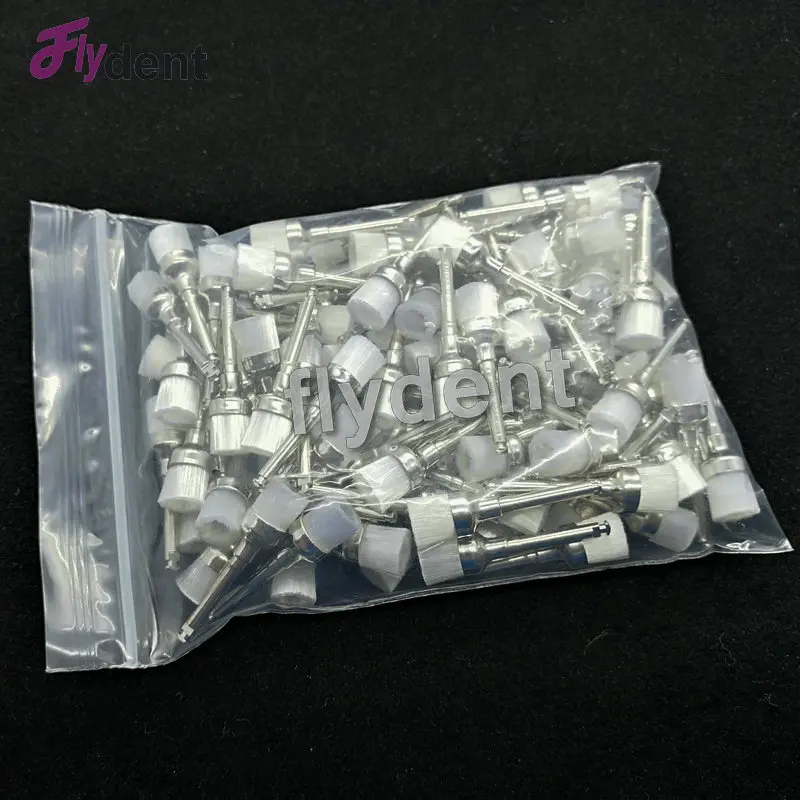 100 шт. Стоматологический материал чаши Форма щетка зубная профилактическая новая