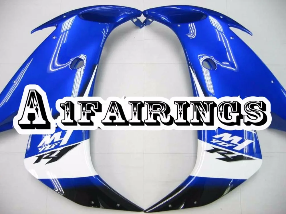 Сине-белые полные Обтекатели для Yamaha R1 2004 2005 YZF1000 фитинги спортивных велосипедов