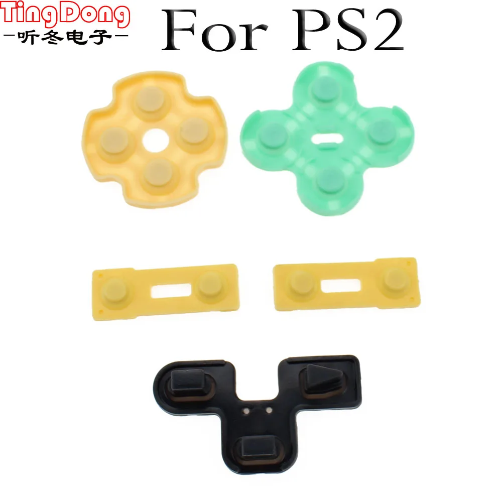 Запасные силиконовые детали для контроллера Playstation 2 PS2 PS3 TingDong | Электроника
