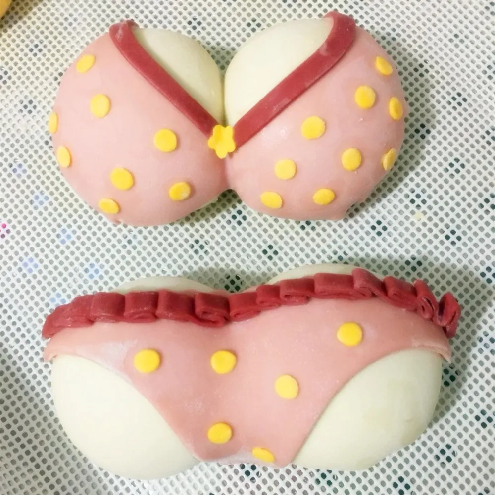 Летнее пляжное сексуальное бикини нижний топ печенья набор форм для фондана