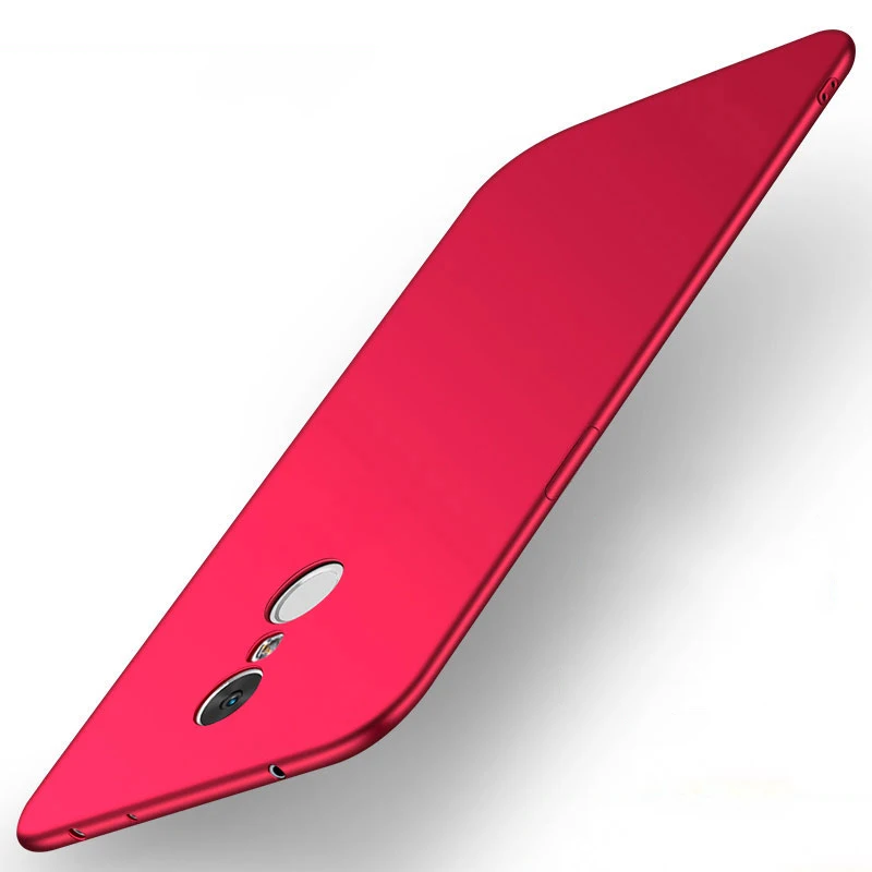 Красный Жесткий чехол-накладка из поликарбоната для xiaomi Red mi K20 Pro 8 8A 7 7A 5 Plus Red mi Note 8T 8 7 6 5 pro 6A 5A для xiaomi mi 8 A2 Lite чехол - Цвет: Красный
